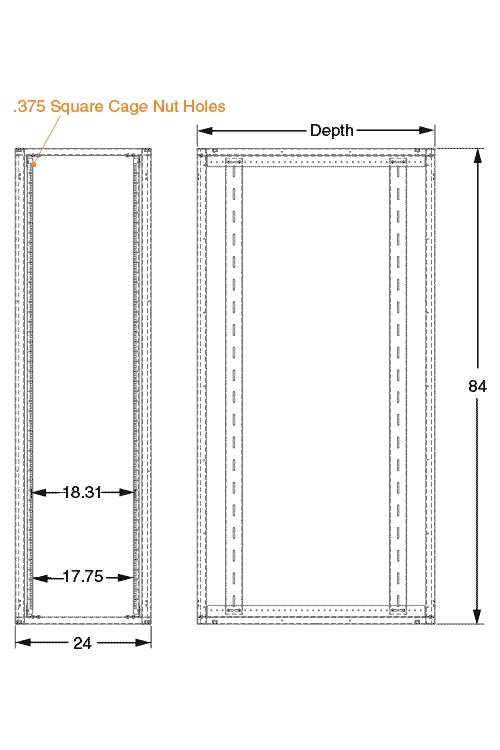 placeholder for Newton Server Cabinet / Frame 